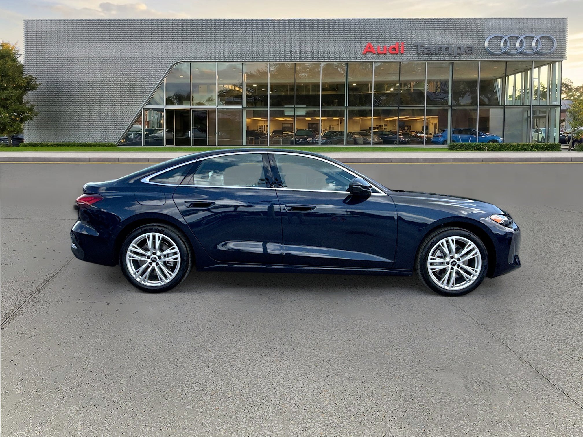 New 2026 Firmament Blue Metallic Audi Premium Plus image 2
