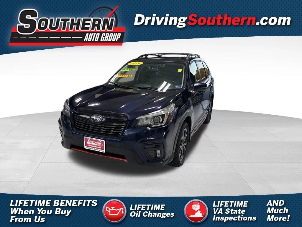 Used 2019 Blue Subaru Sport image 1