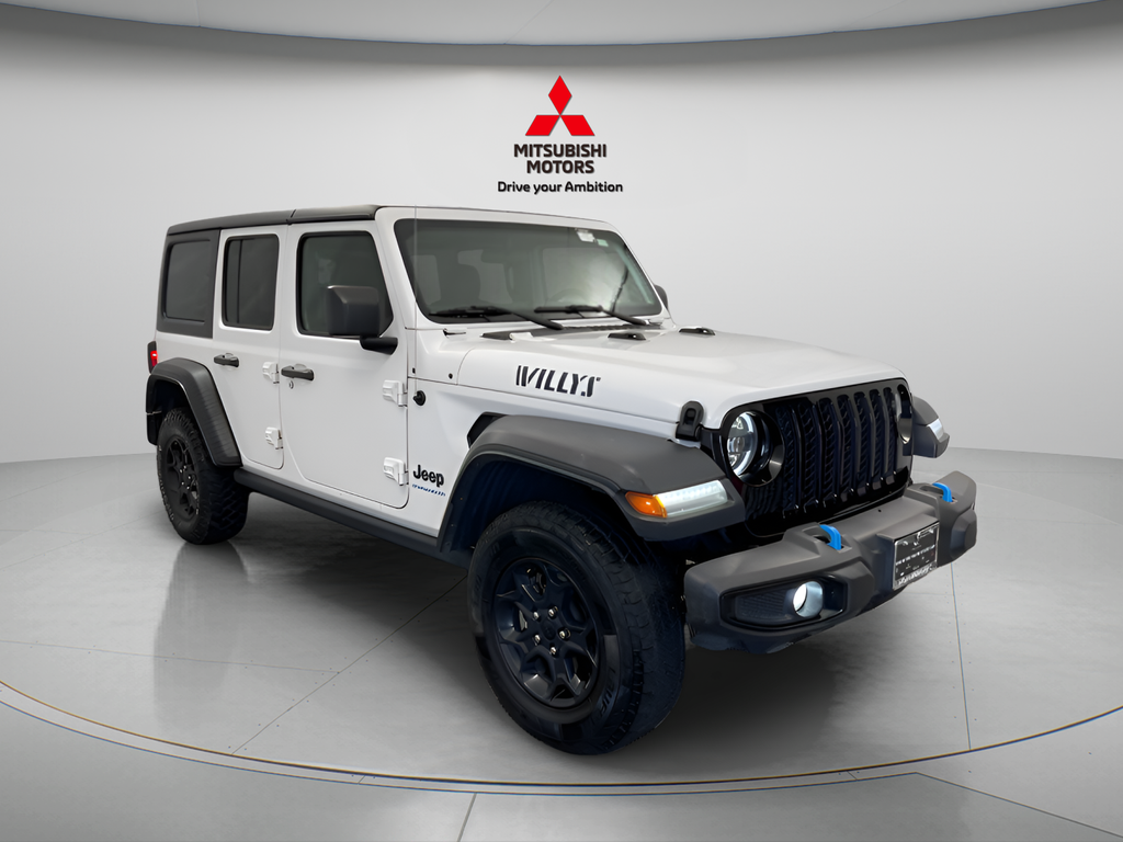 Used 2023 Jeep Wrangler 4xe Willys 4XE with VIN 1C4JJXN64PW641828 for sale in Countryside, IL