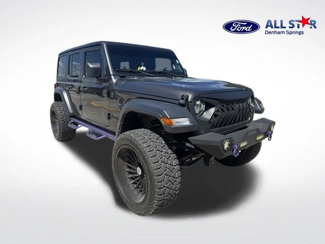 Used 2024 Gray Jeep Sport image 1