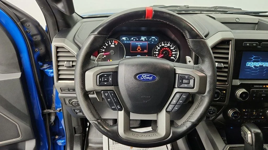 Used 2019 Velocity Blue Metallic Ford Raptor 4WD SuperCrew 5.5