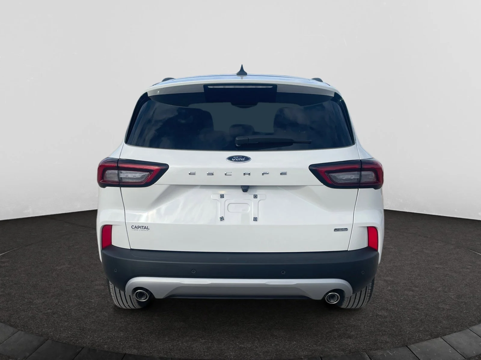 New 2025 Star White Metallic Tri-Coat Ford PHEV image 4