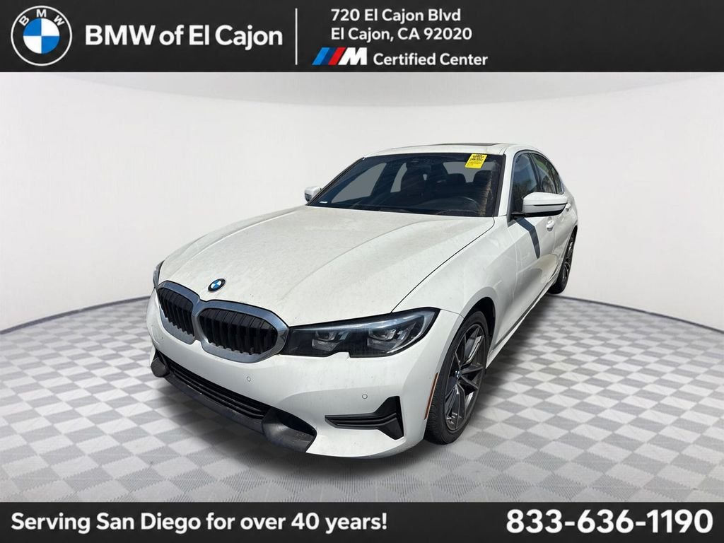 Used 2019 Alpine White BMW 330i image 1