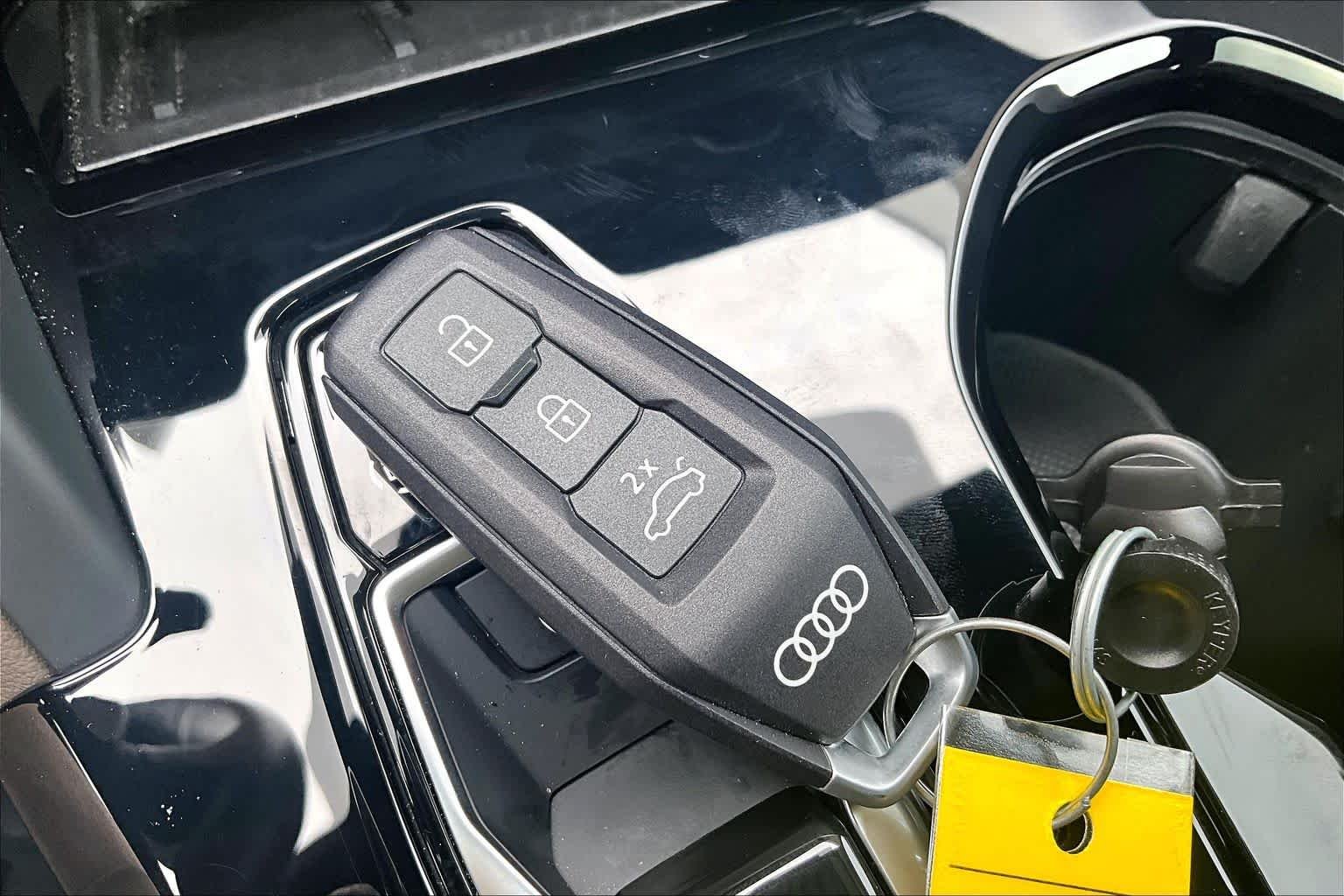 Used 2025 Glacier White Metallic Audi Premium Plus image 25