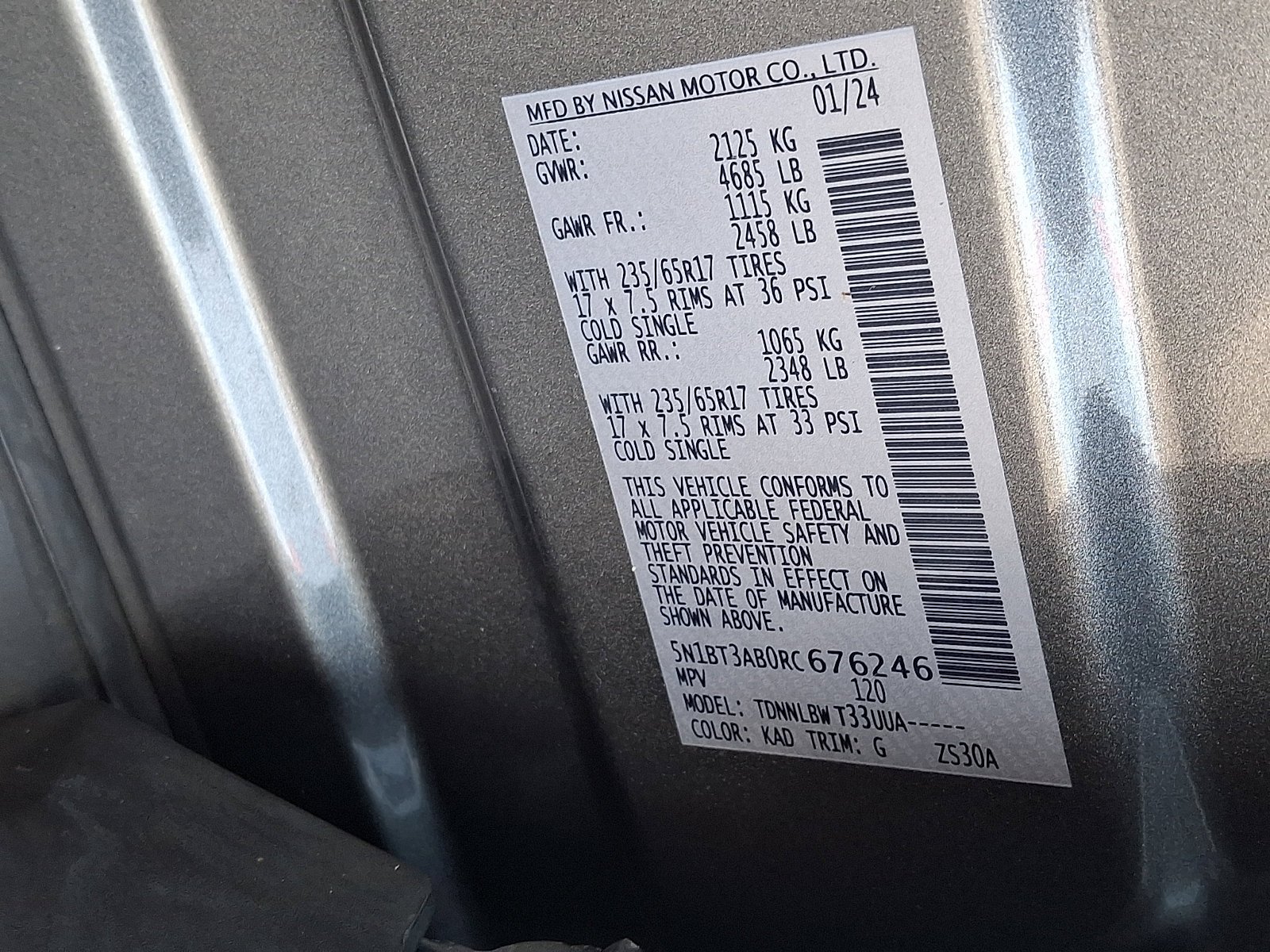 Certified Used 2024 Gun Metallic Nissan S image 26