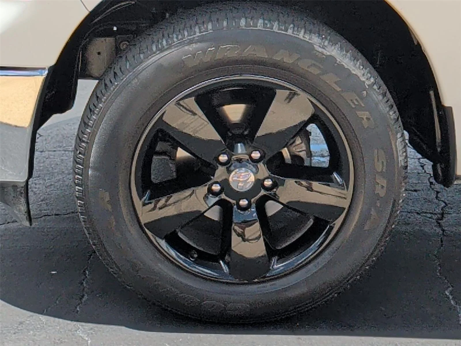 Used 2024 Bright White Clearcoat Ram SLT image 10