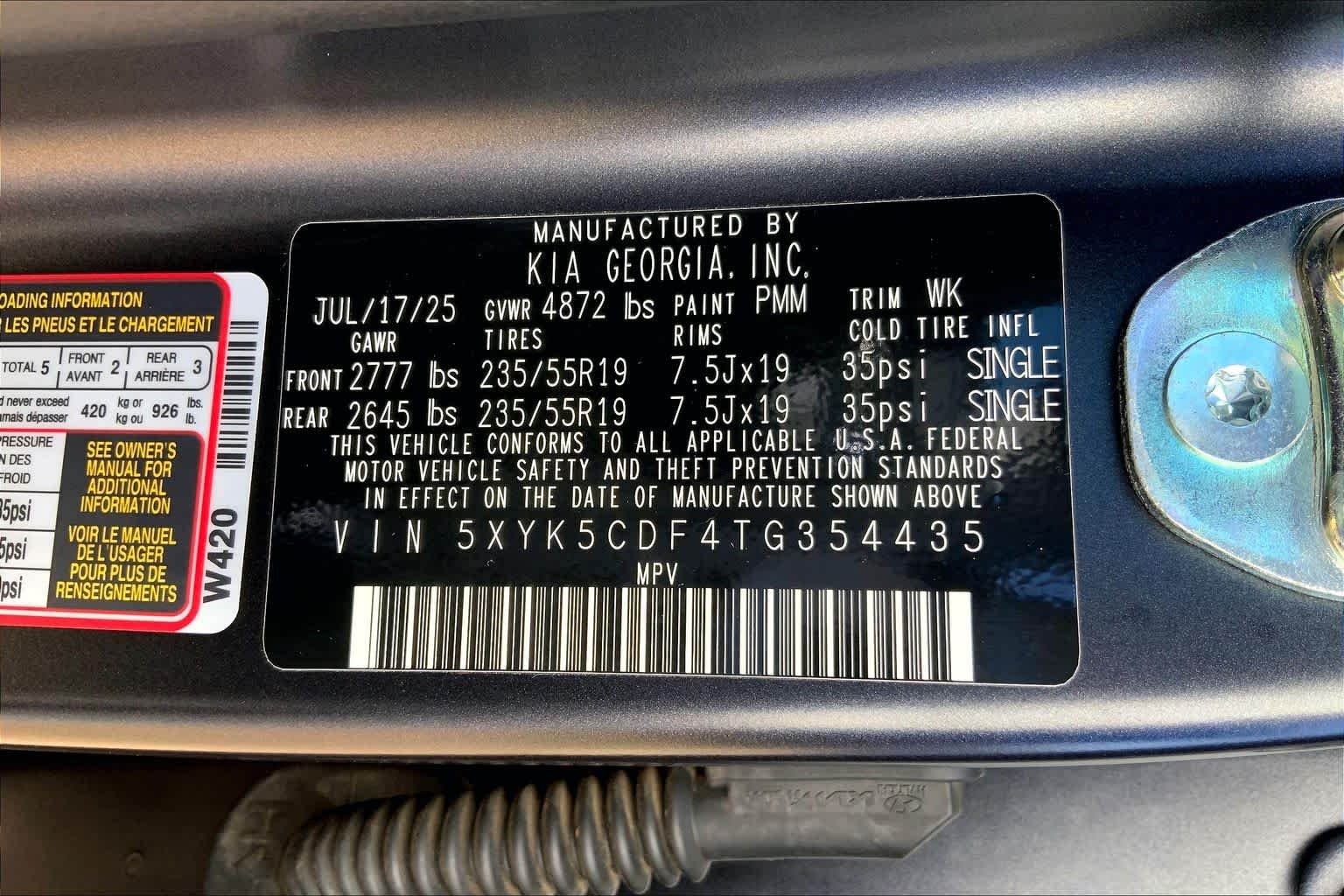 Certified Used 2026 Panthera Metal Matte Kia SX-Prestige image 36