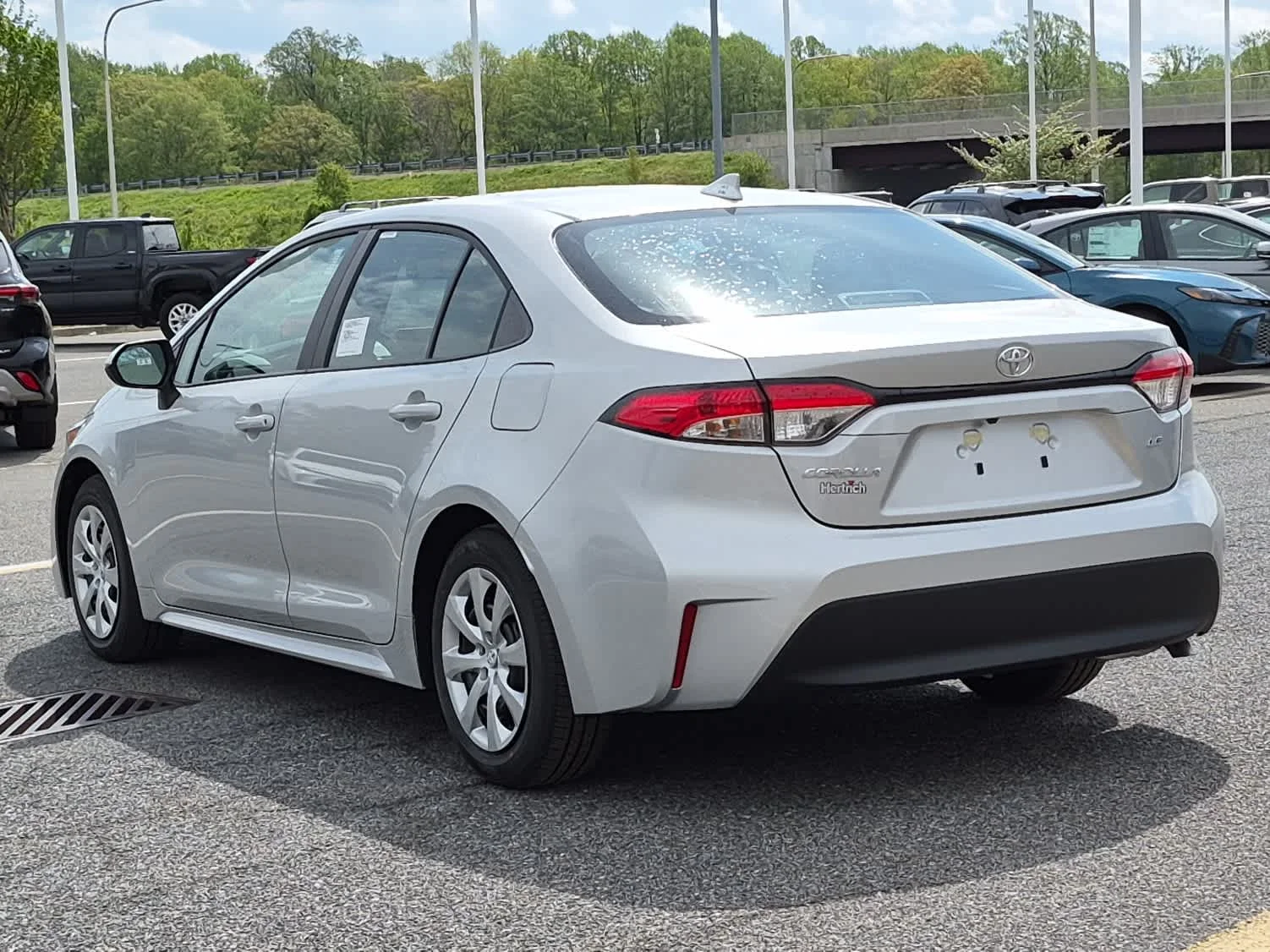 Used 2026 Classic Silver Metallic Toyota LE image 6