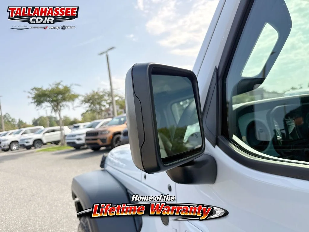 New 2026 Bright White Clear-Coat Exterior Paint Jeep Sport S image 11