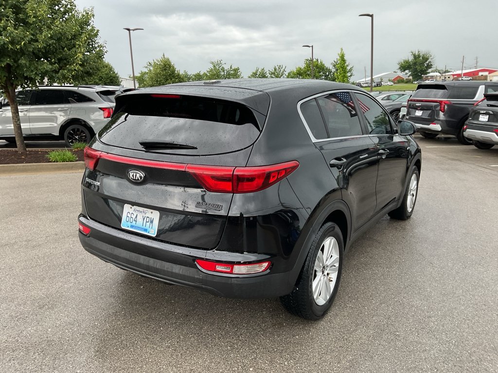 Used 2018 Black Cherry Kia LX image 8