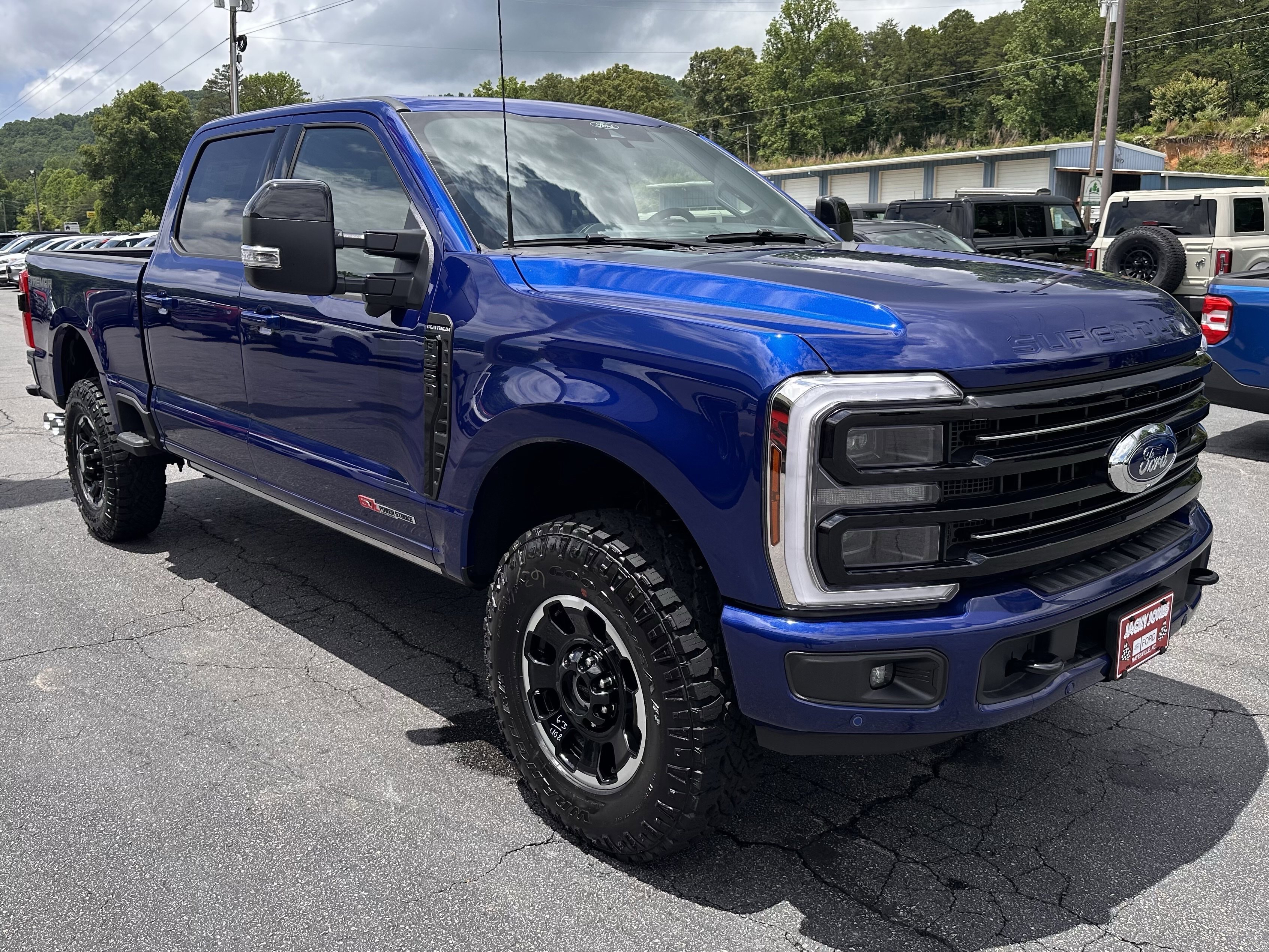 Used 2026 Laser Red Tinted Clearcoat Ford Platinum Tremor image 4