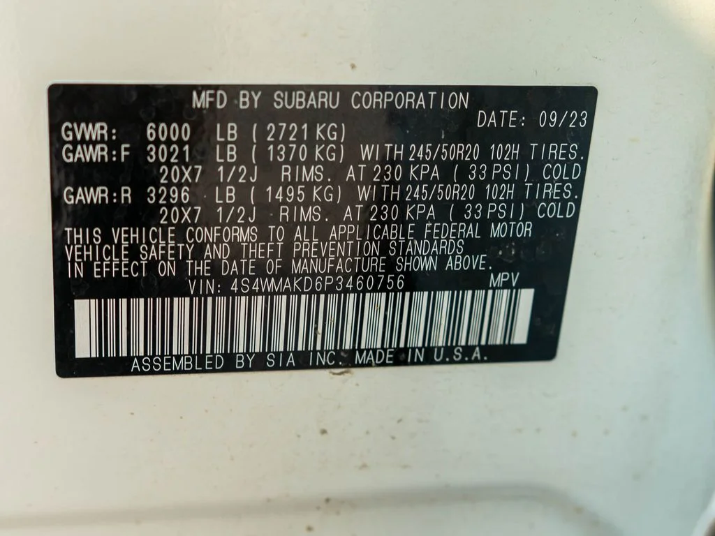 Used 2023 White Subaru Onyx Edition image 40