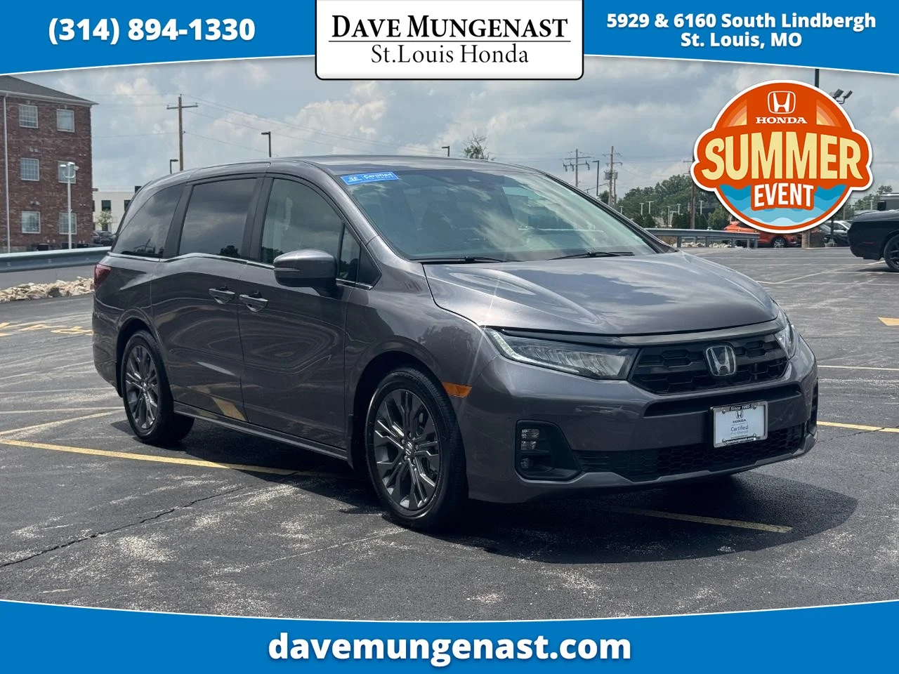Certified Used 2026 Modern Steel Metallic Honda Touring image 1