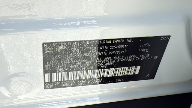 Used 2025 Ice Toyota XLE image 27