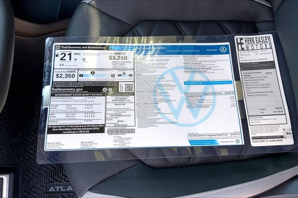 2026 Volkswagen Atlas Atlas Peak Edition - Photo 14