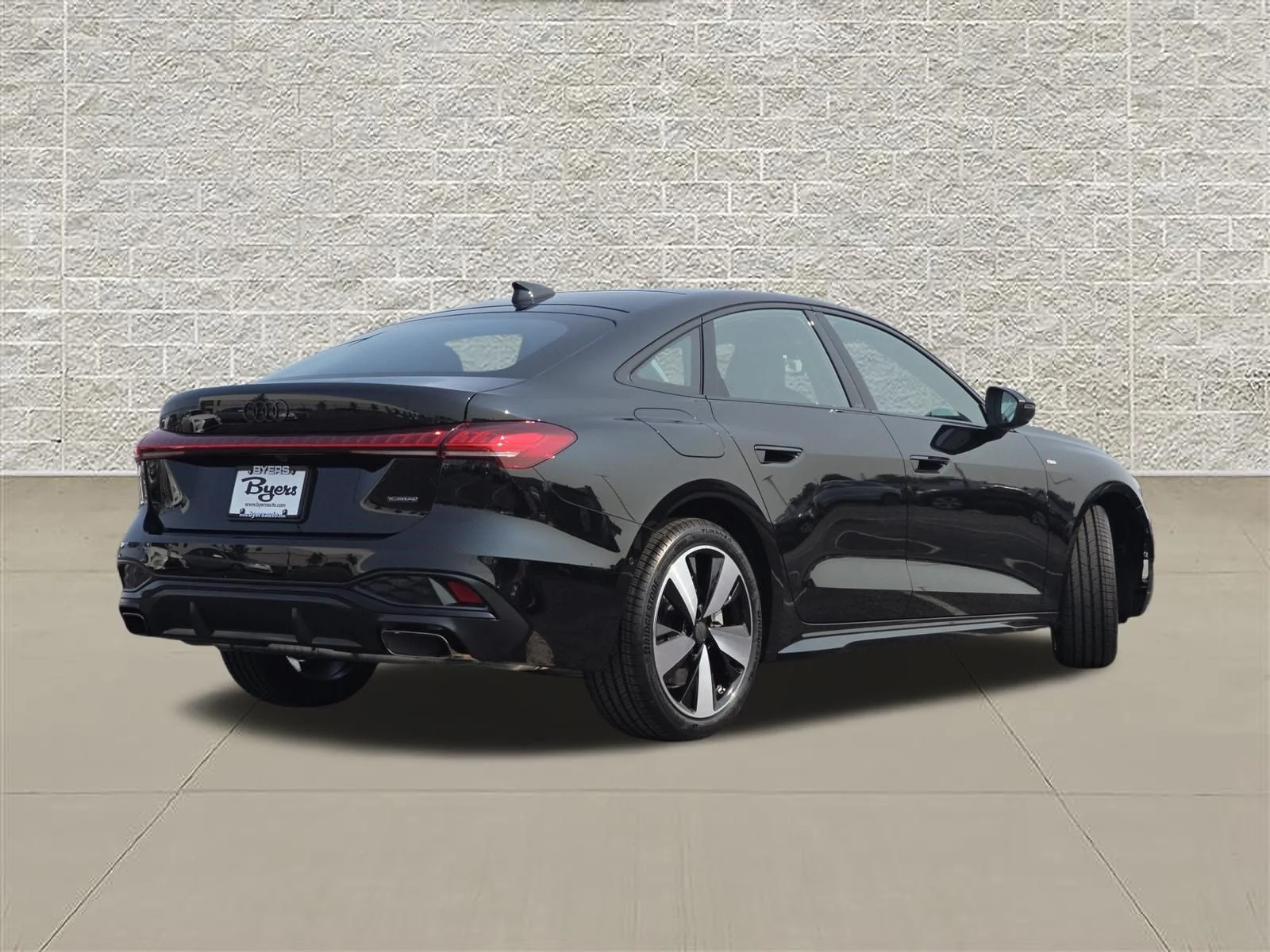 New 2026 Mythos Black Metallic Audi Premium Plus image 7