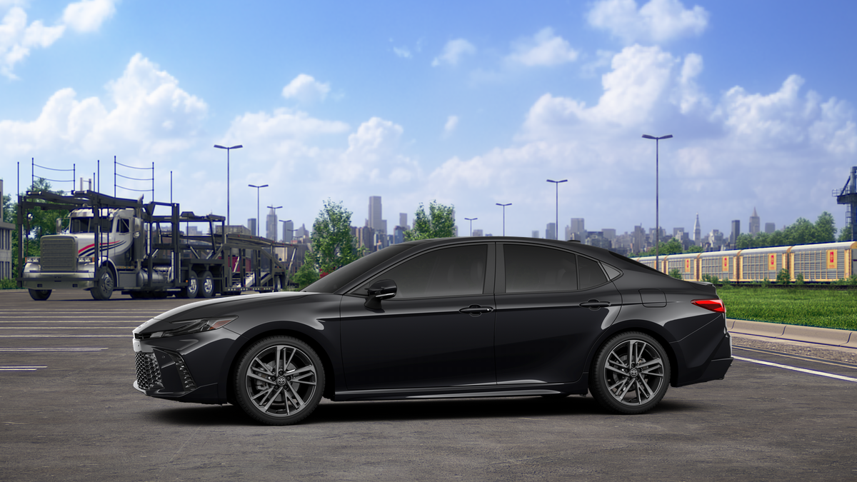 New 2026 Midnight Black Metallic Toyota XSE image 3