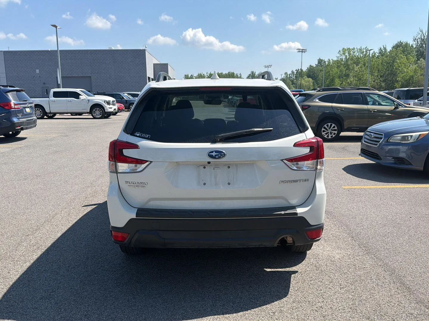 Used 2021 Crystal White Pearl Subaru Premium image 5
