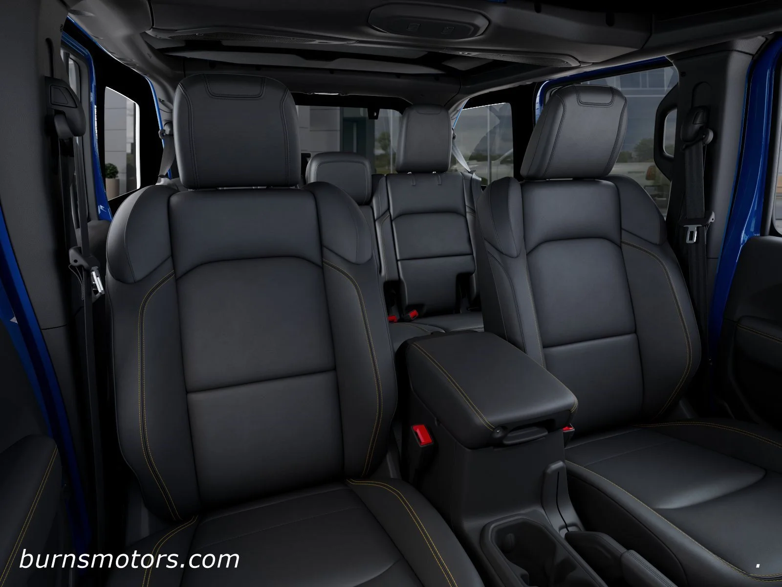New 2026 Hydro Blue Pearl-Coat Exterior Paint Jeep Sahara 4-Door image 16
