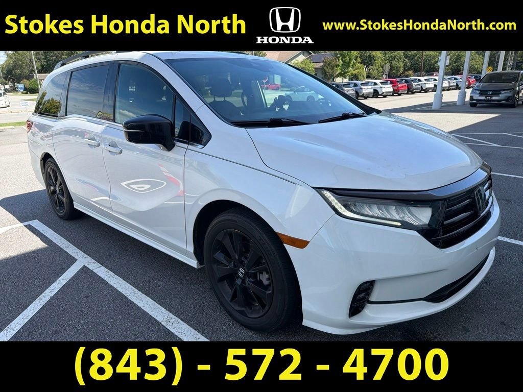Used 2024 White Honda Sport image 2