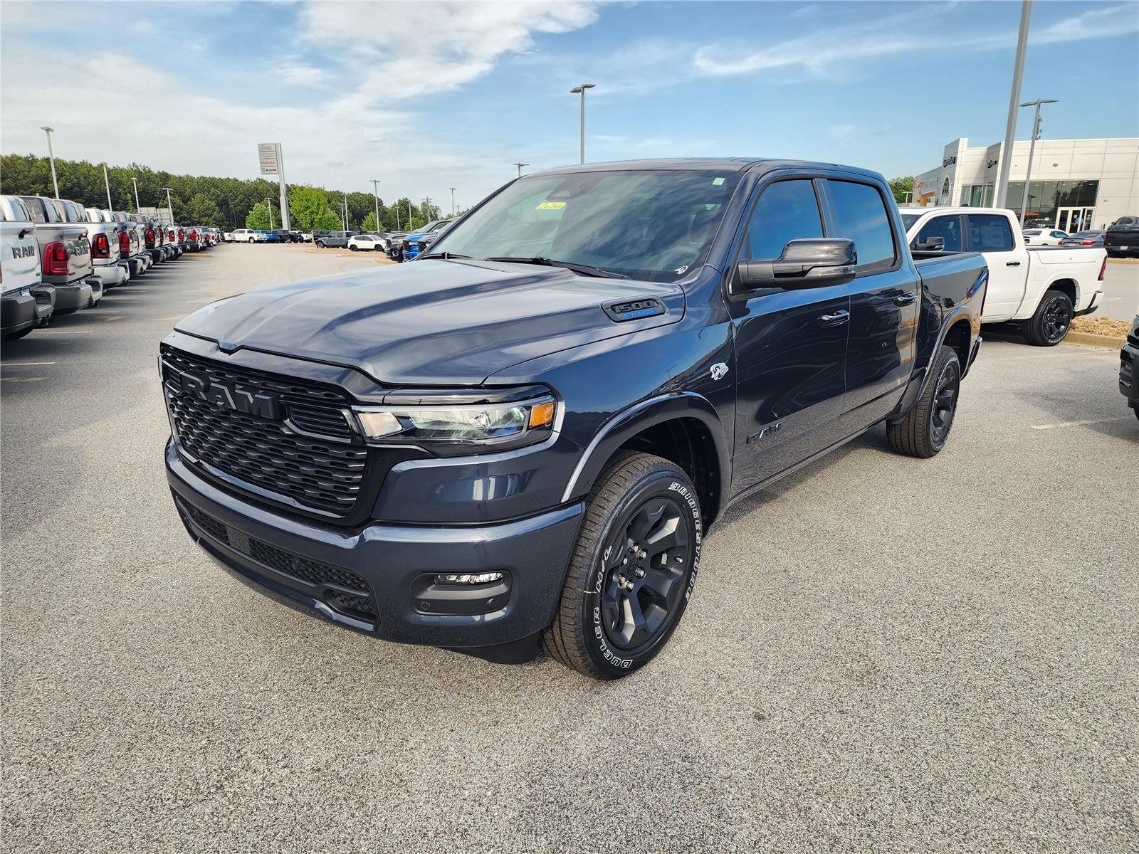 New 2026 Forged Blue Metallic Exterior Paint RAM Big Horn image 3