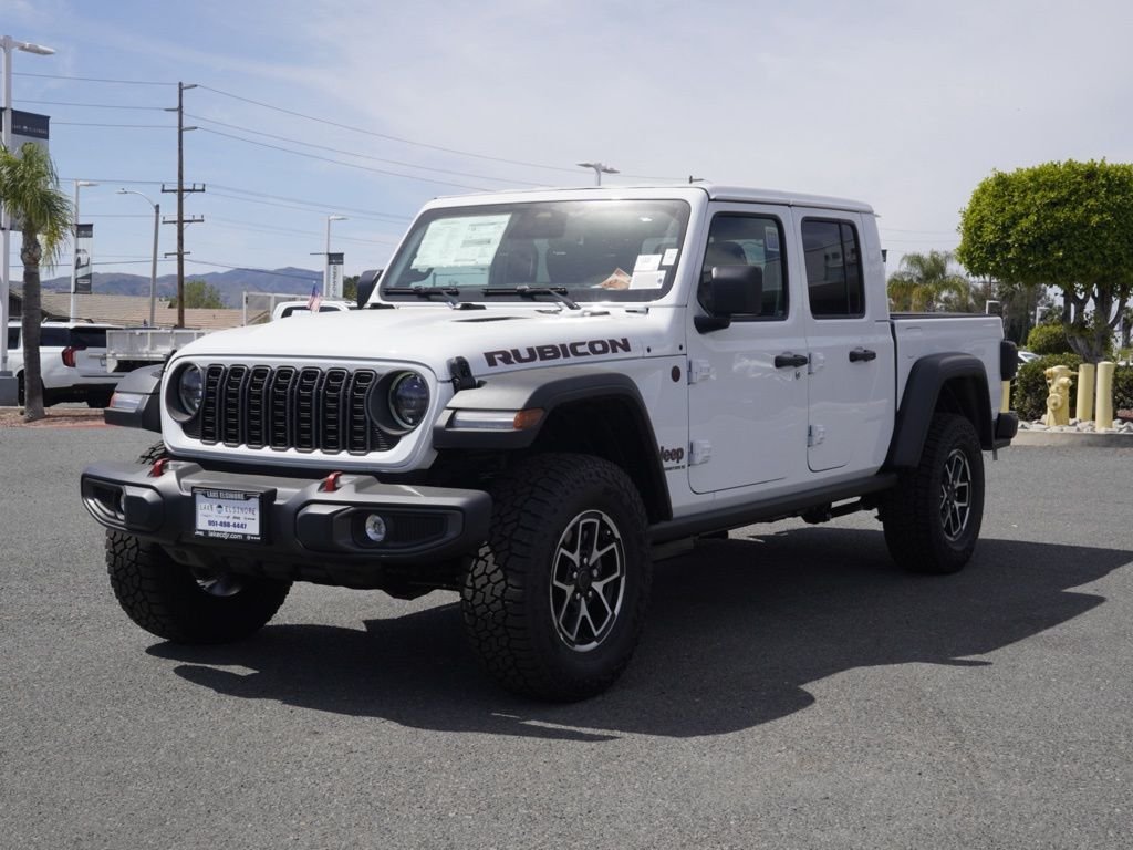 New 2026 Bright White Clear-Coat Exterior Paint Jeep Rubicon image 7