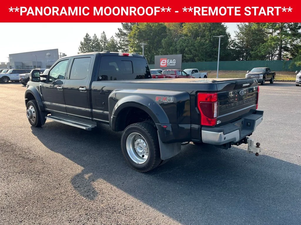 Used 2022 Agate Black Metallic Ford Lariat image 3