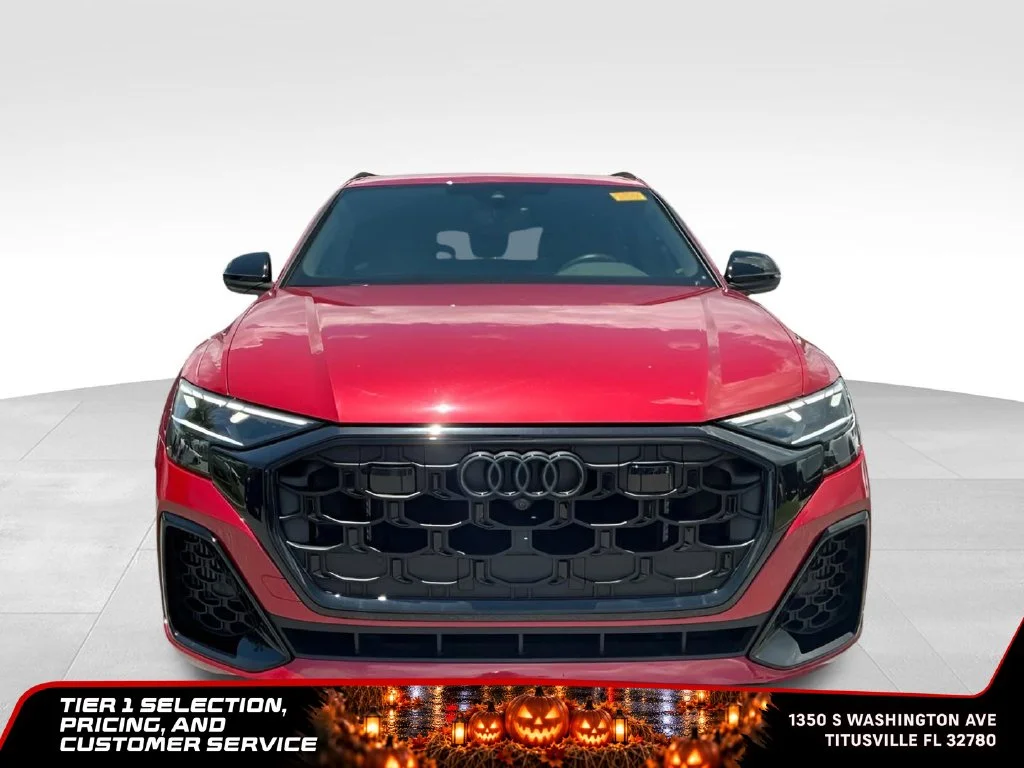 Used 2025 Red Audi 4.0T Premium Plus image 15