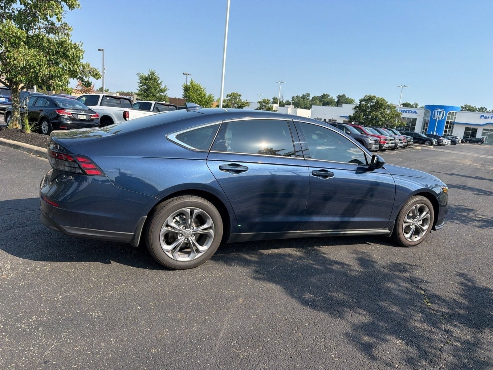 Certified Used 2024 Canyon River Blue Metallic Honda EX image 36