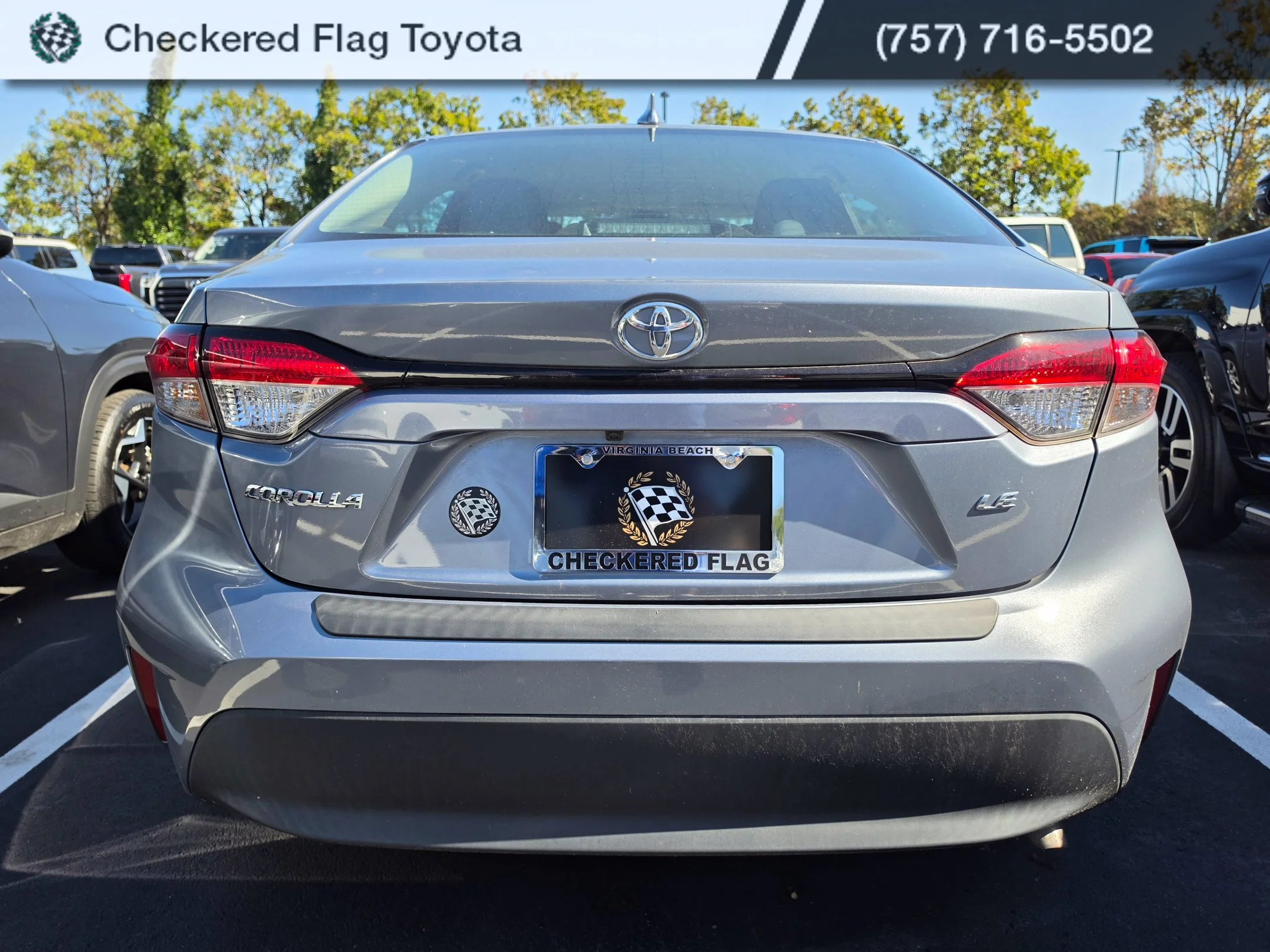 Used 2023 Celestite Toyota LE image 5