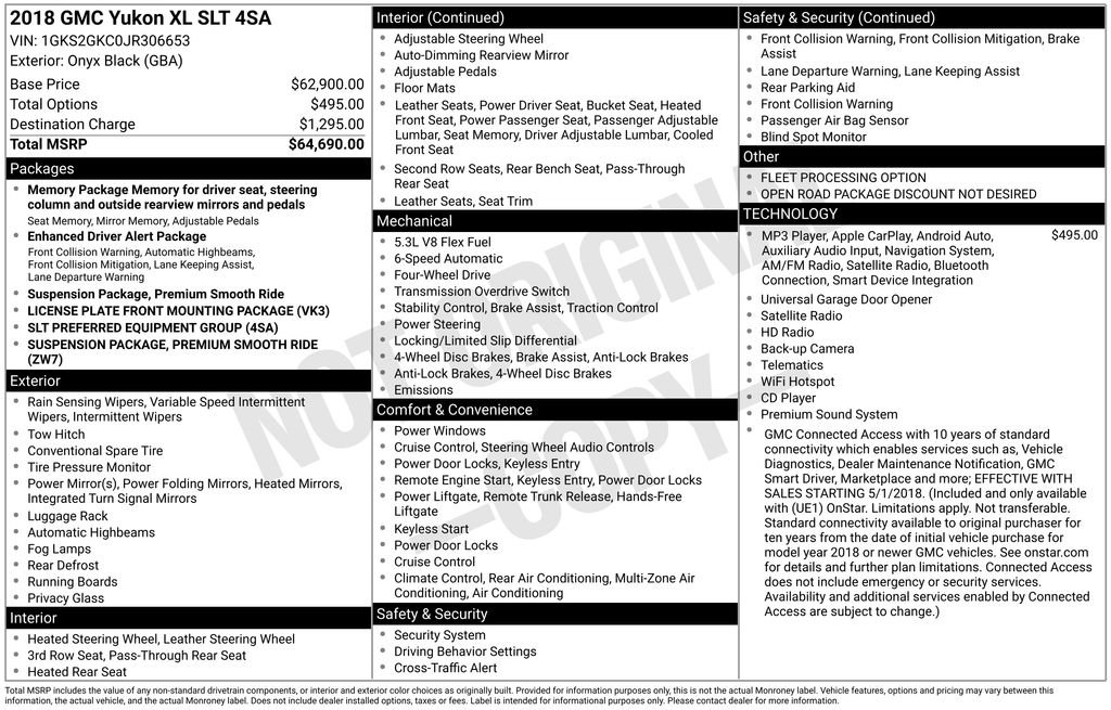 Used 2018 Black GMC SLT image 29