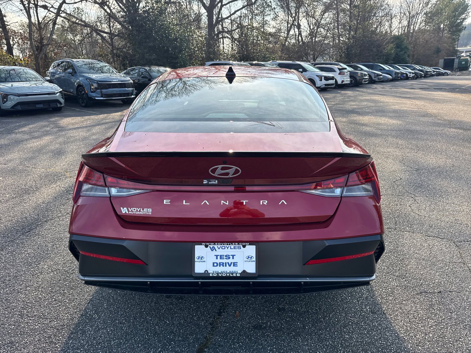 New 2026 Ultimate Red Hyundai SEL Sport Premium image 6