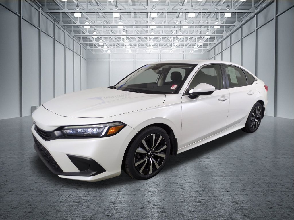Used 2024 Platinum White Pearl Honda EX image 1