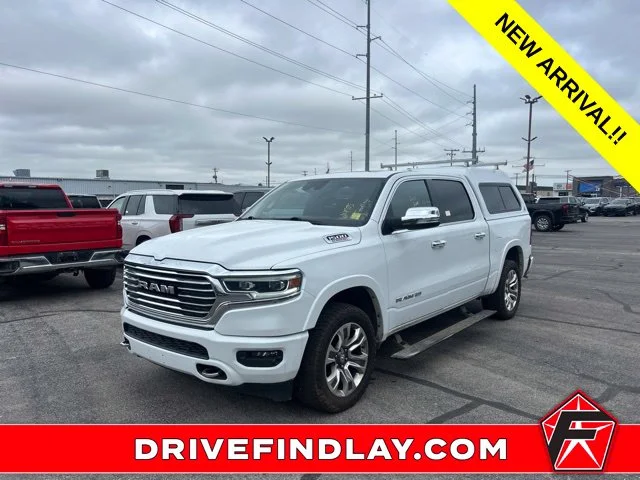 Used 2021 White Ram Laramie Longhorn image 1