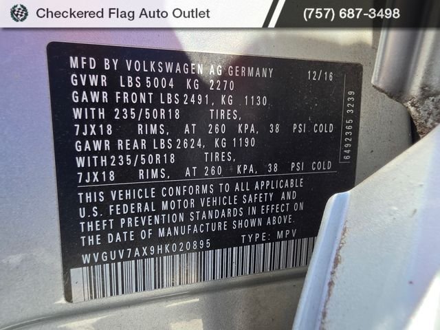 Used 2017 Reflex Silver Metallic Volkswagen Sport image 22