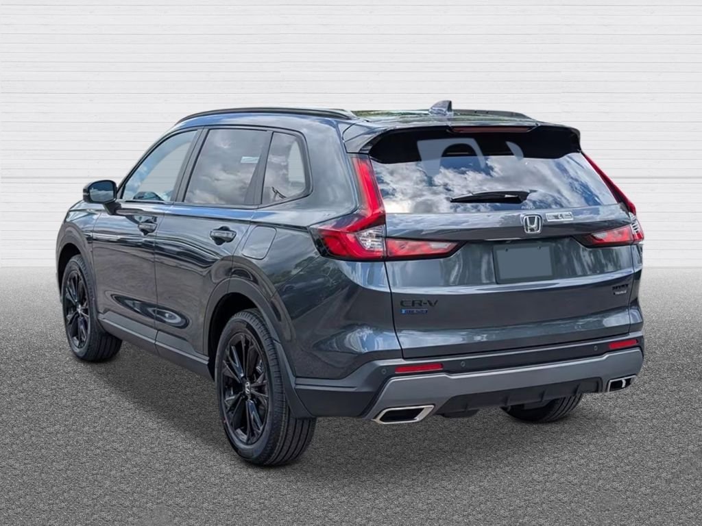 New 2026 Meteorite Gray Metallic Honda AWD Sport Touring Hybrid image 3