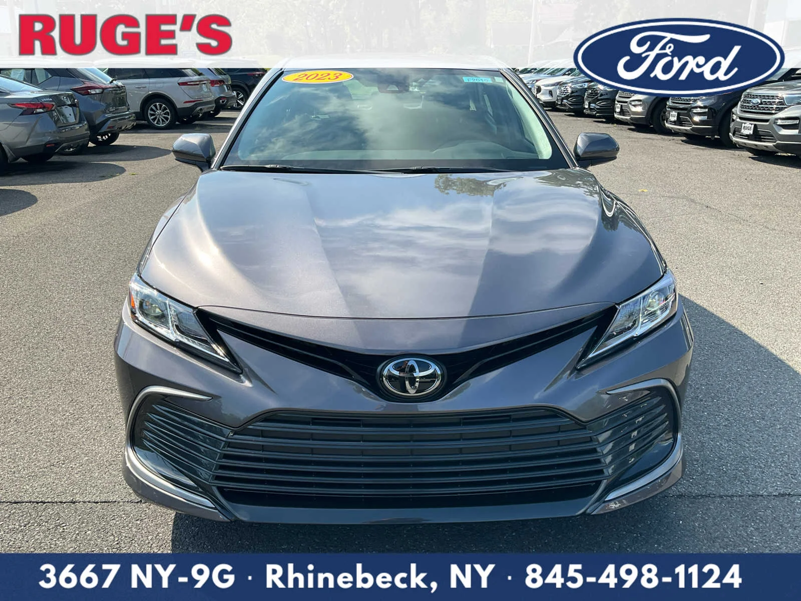Used 2023 Predawn Gray Mica Toyota LE image 8