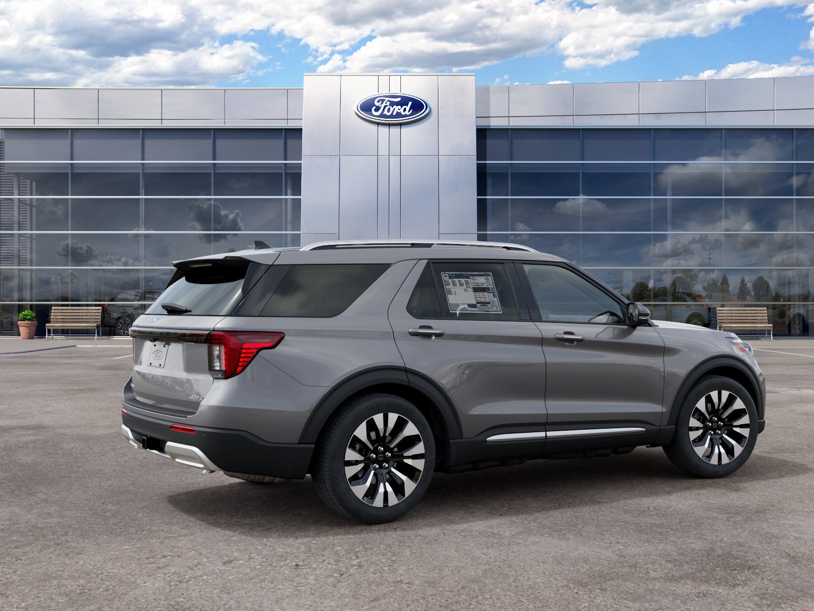 New 2027 Carbonized Gray Metallic Ford Platinum™ image 6