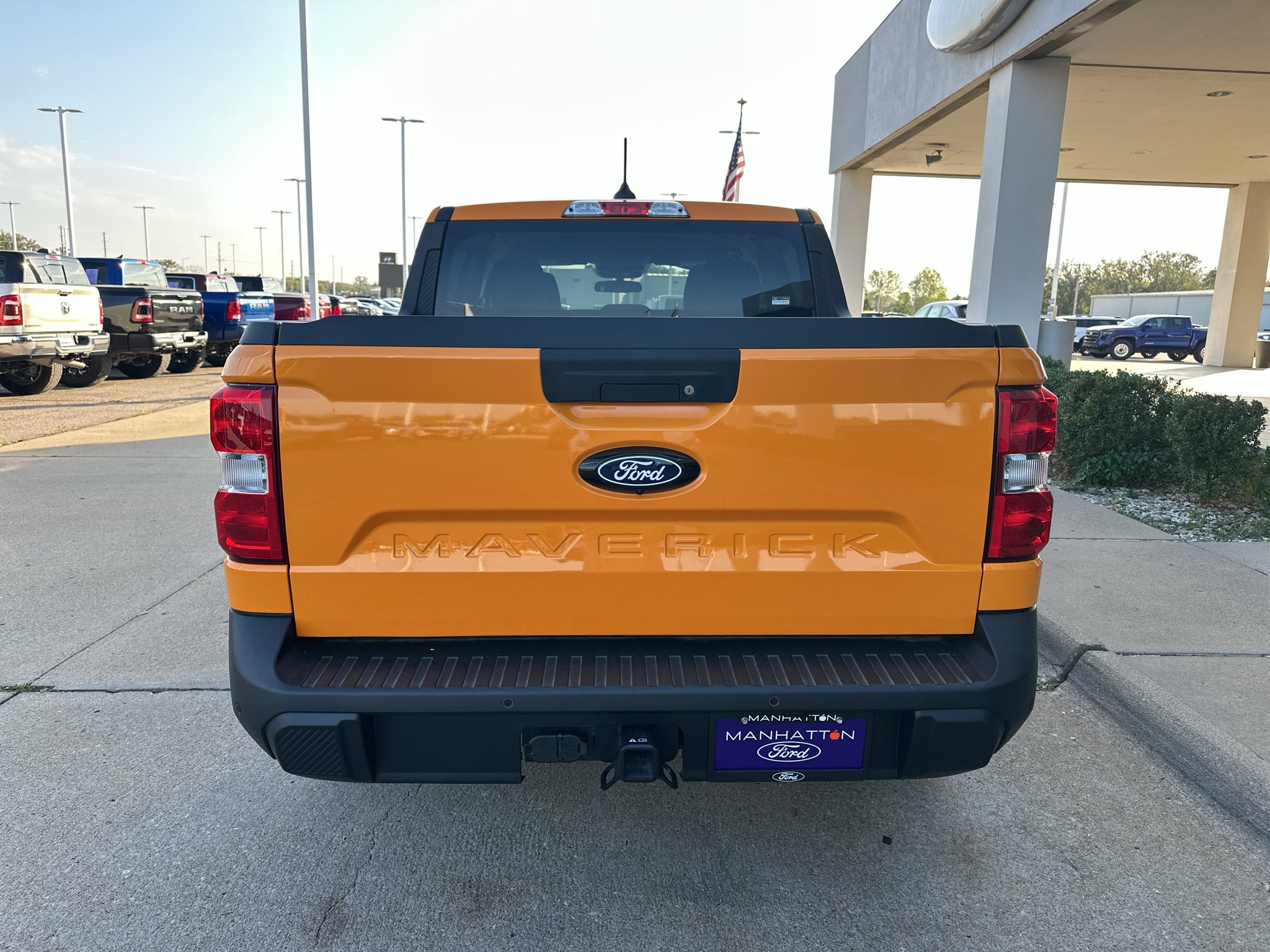 New 2026 Orange Fury Metallic Tri-Coat Ford XLT image 16