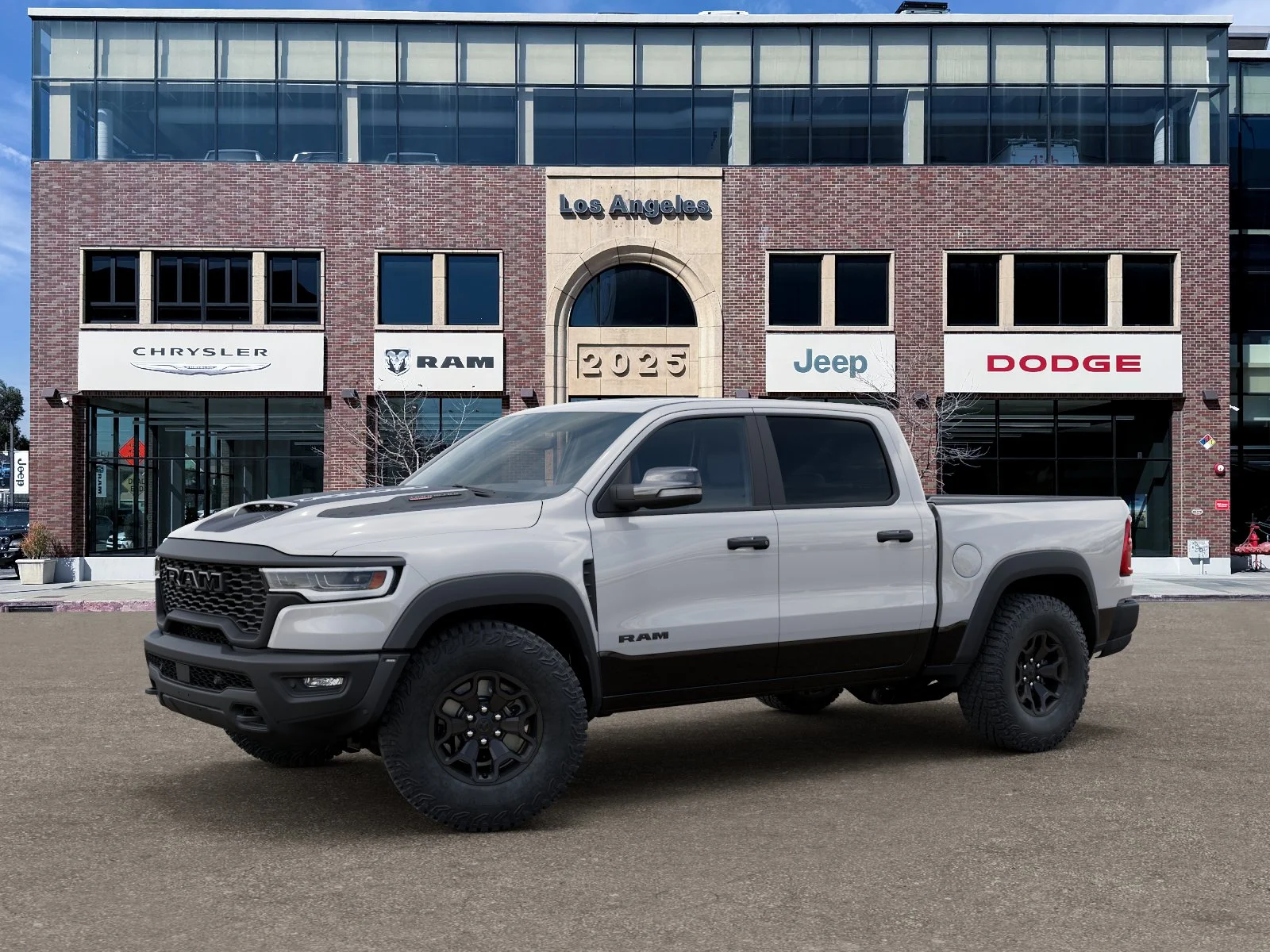 New 2026 Bright White Clear-Coat Exterior Paint RAM RHO image 28