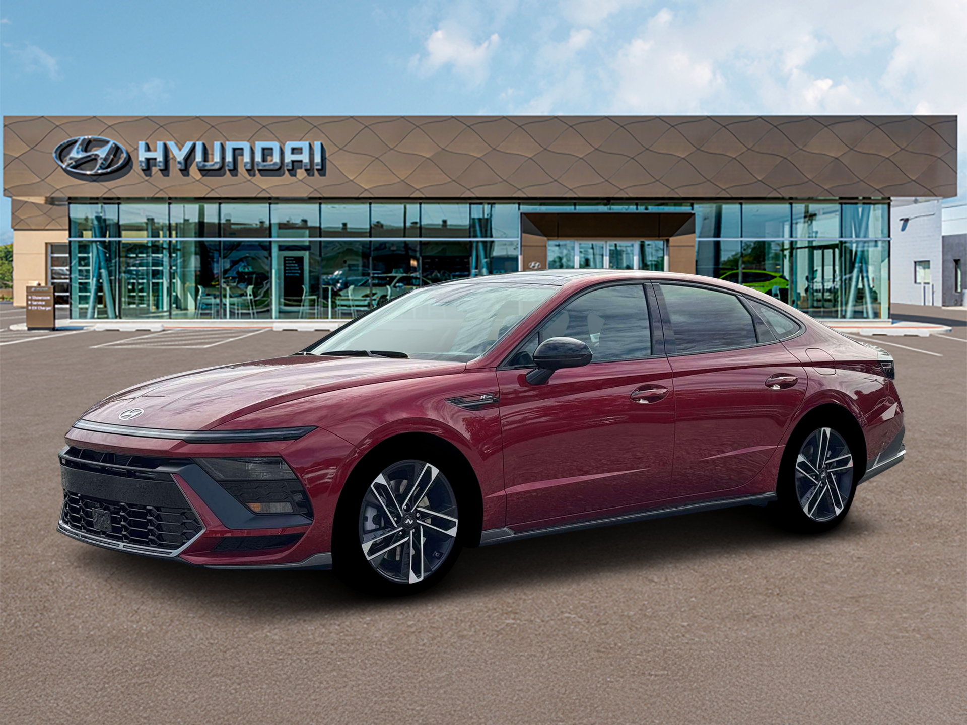New 2026 Red Hyundai N Line image 2