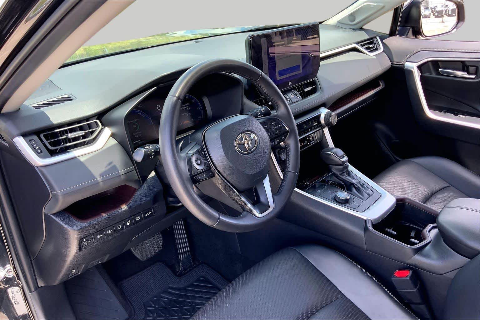 Used 2024 Midnight Black Metallic Toyota Hybrid Limited image 17