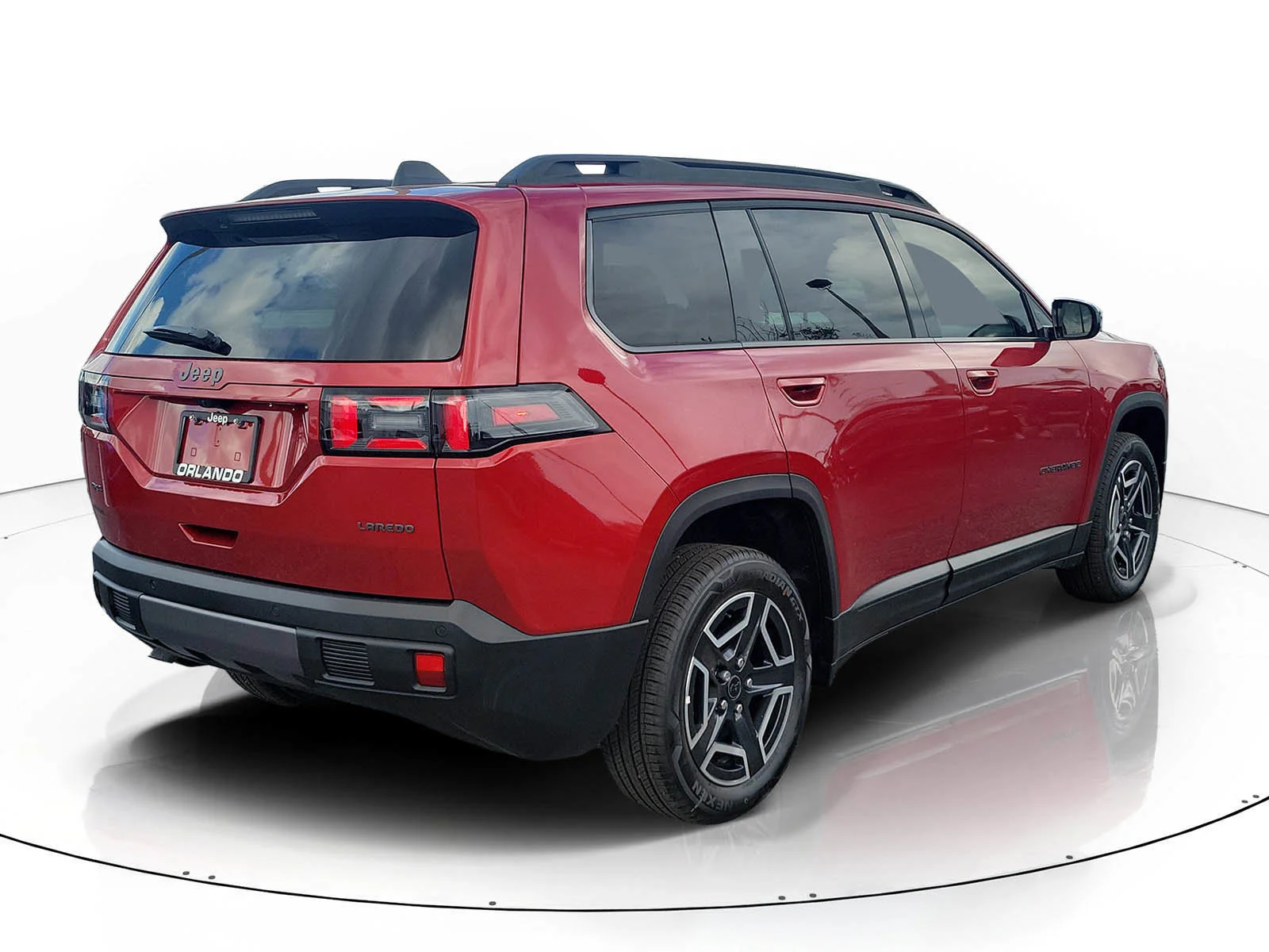 New 2026 Red Hot Pearlcoat Jeep Laredo image 4