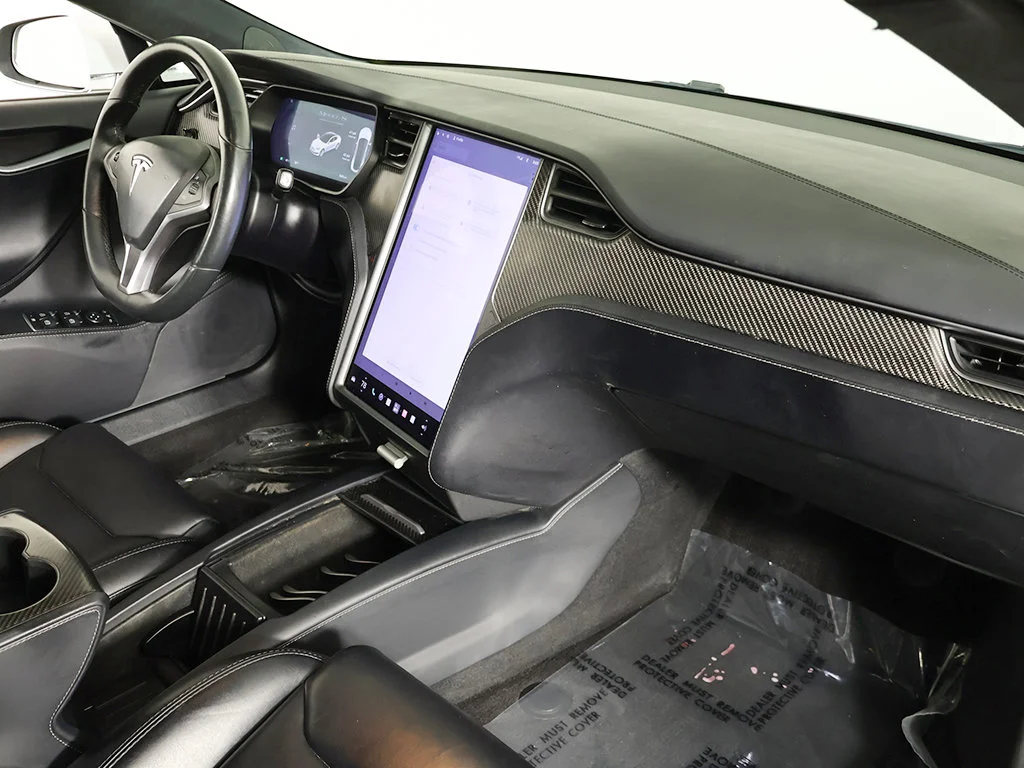 Used 2019 Pearl White Multi-Coat Tesla Performance image 27
