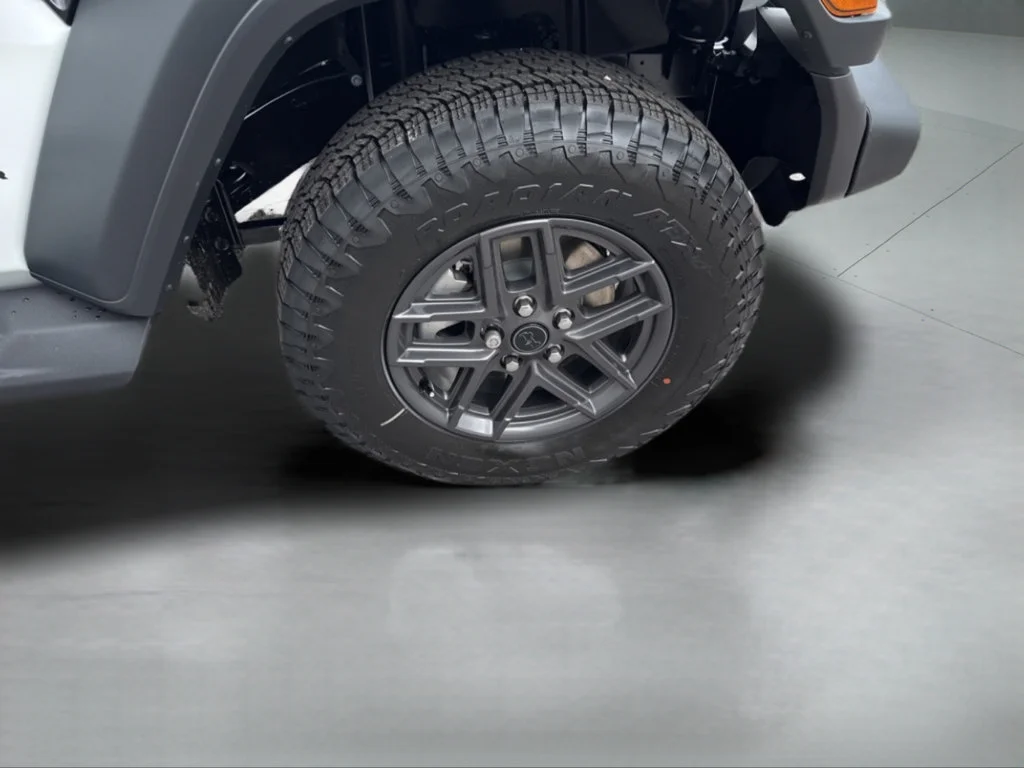 New 2026 Bright White Clear-Coat Exterior Paint Jeep Sport S image 26