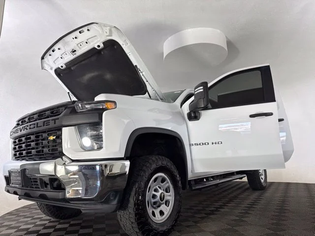 Used 2021 White Chevrolet Work Truck image 44