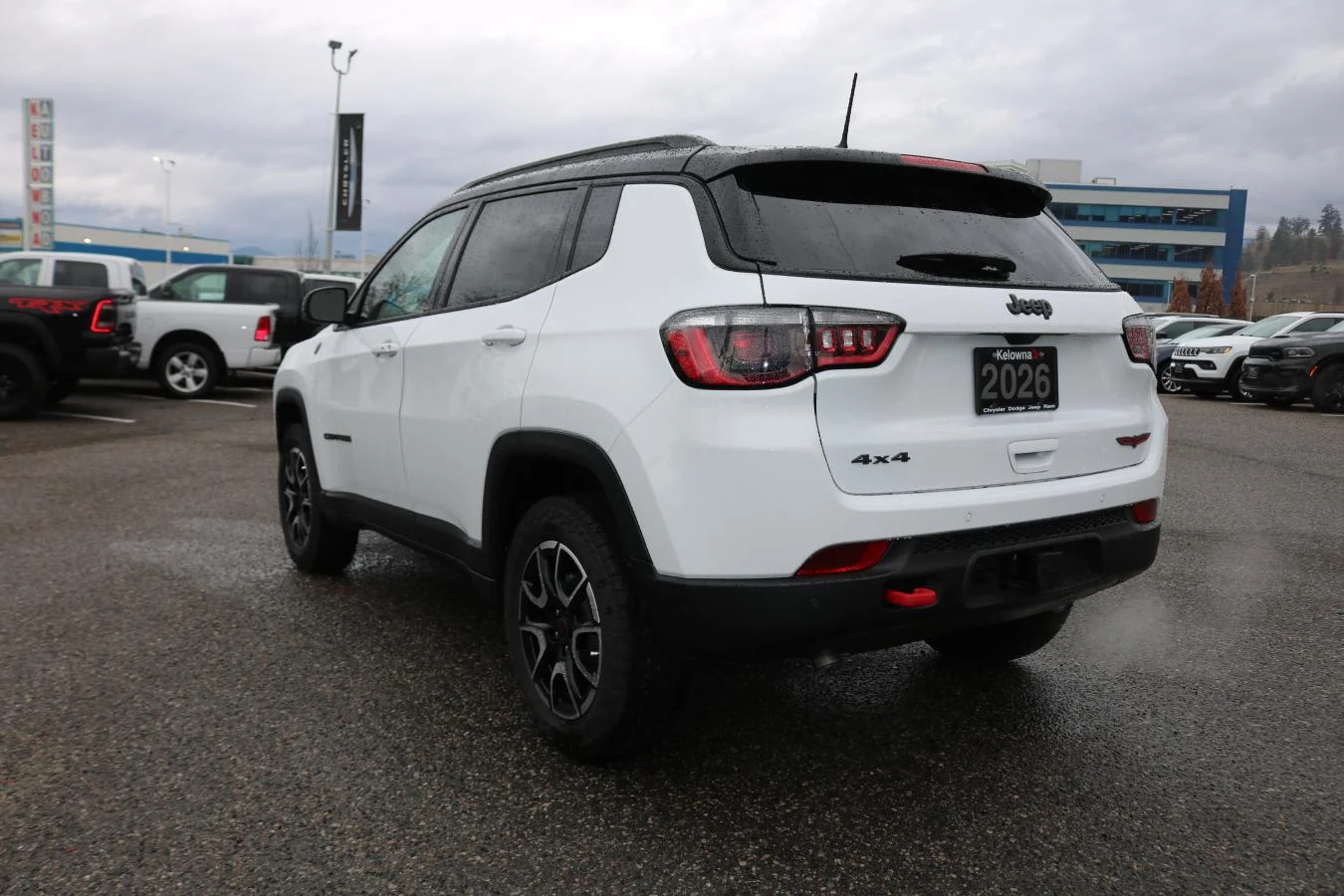 New 2026 White Jeep Trailhawk 4x4 image 8
