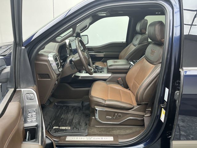 Used 2023 Antimatter Blue Metallic Ford King Ranch image 3