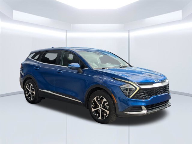 Used 2024 Blue Kia EX image 8