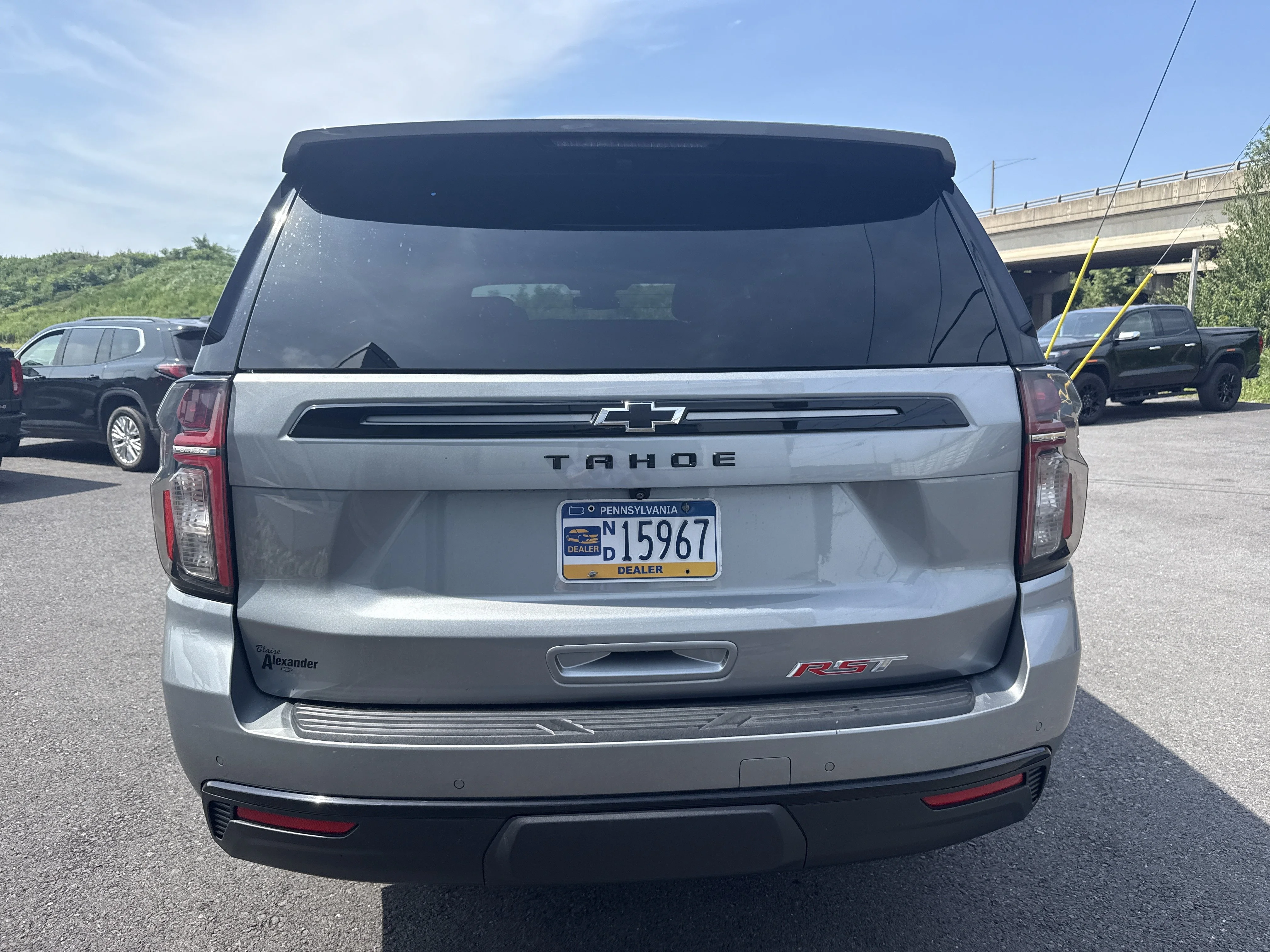 Used 2023 Sterling Gray Metallic Chevrolet RST image 4